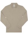 Heren Polo B&C My Polo 180 Long Sleeve mastic